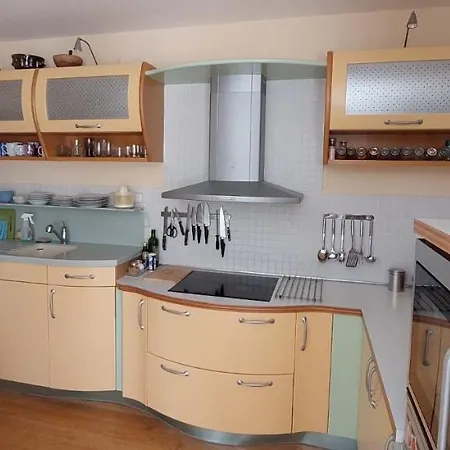 House In Beautiful Suburb Of Prague Dolni Brezany